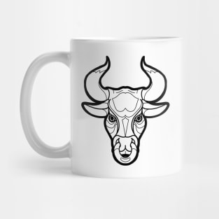 Bull Ornament Mug